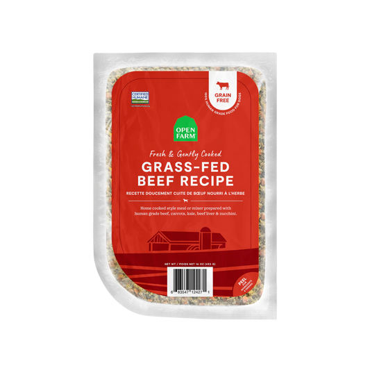Open Farm Grass-Fed Beef Grain-Free Freshly Crafted Dog Food