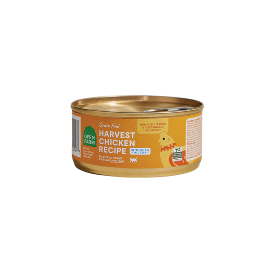 Open Farm Harvest Chicken Morsels in Gravy for Cats