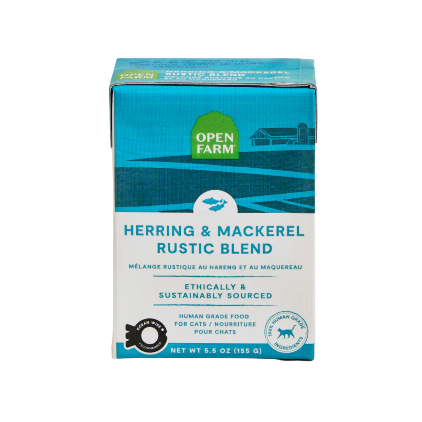 Open Farm Herring & Mackerel Rustic Blend Wet Cat Food