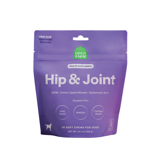 Open Farm Hip & Joint Health Supplement Chews for Dogs