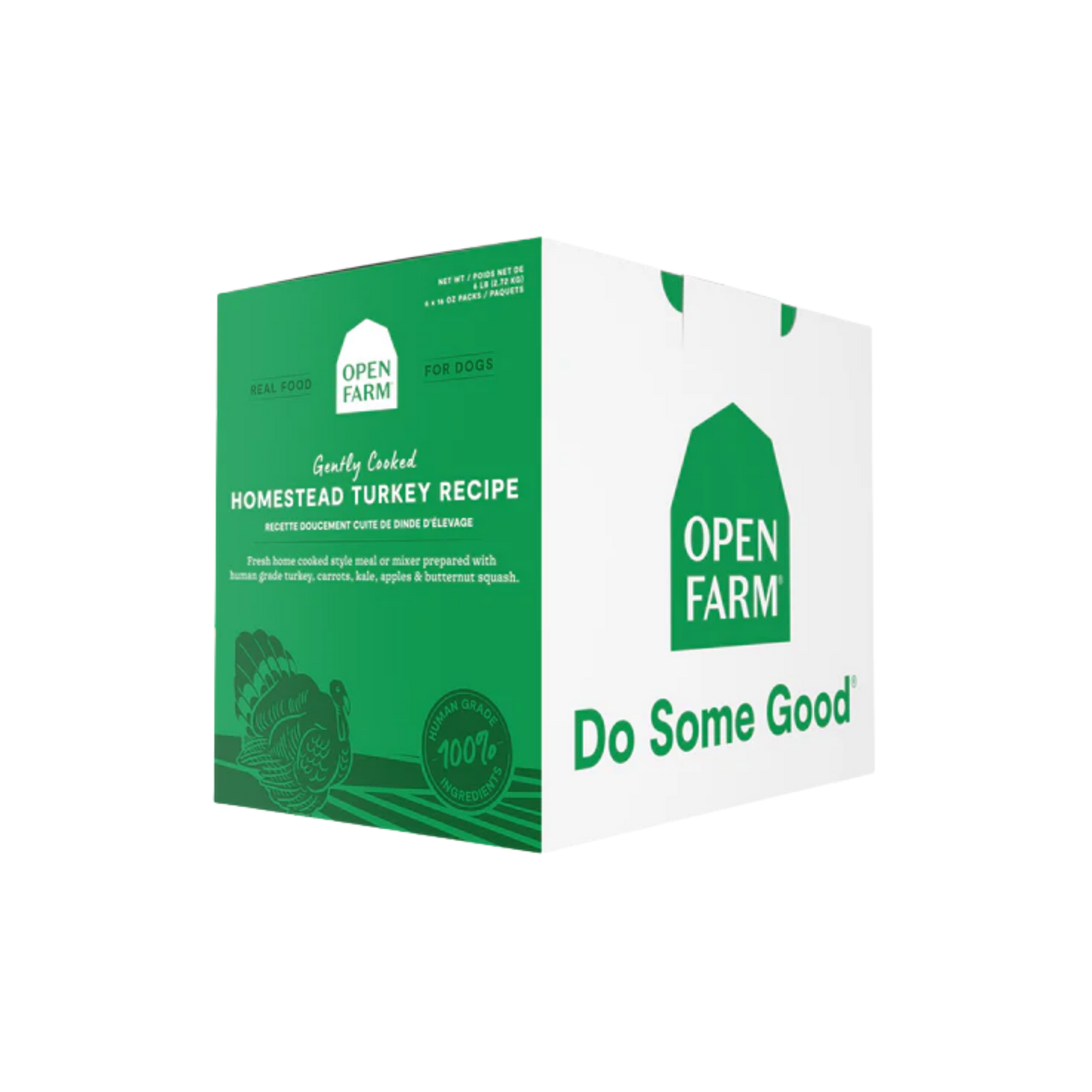 Open Farm Homestead Turkey Grain-Free Freshly Crafted Dog Food Bulk Box