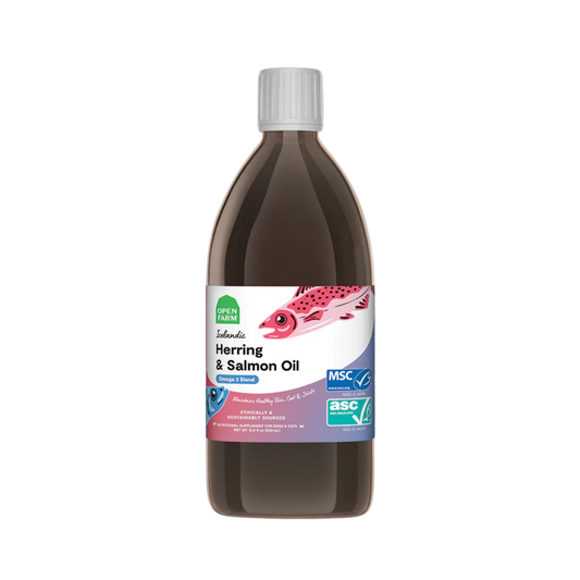 Open Farm Icelandic Herring & Salmon Oil For Dogs
