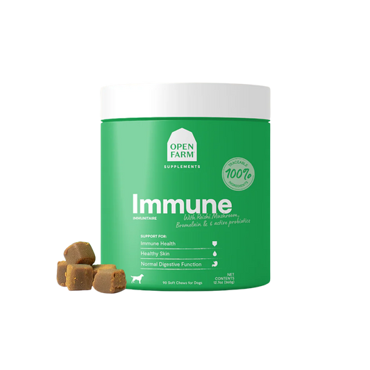 Open Farm Immune Health Supplement Chews for Dogs