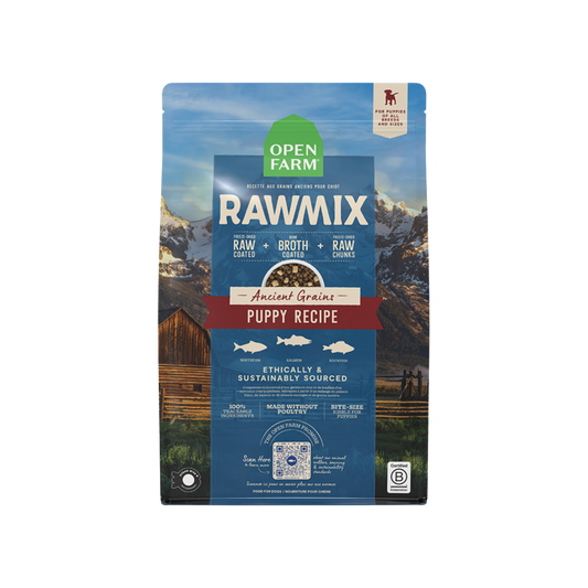 Open Farm Rawmix Puppy Ancient Grains Recipe Dry Dog Food