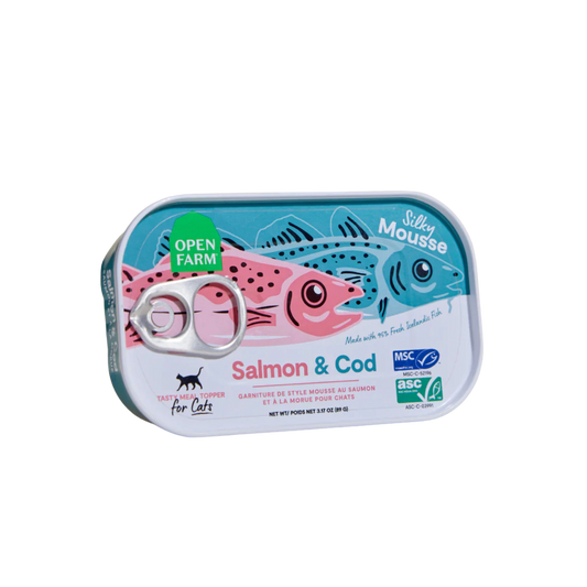 Open Farm Salmon & Cod Topper for Cats