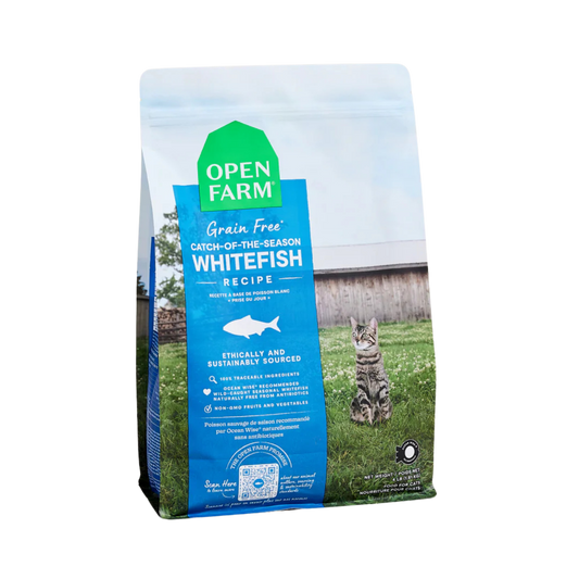 Open Farm Whitefish Grain-Free Cat Kibble