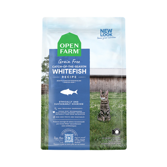 Open Farm Whitefish Grain-Free Cat Kibble
