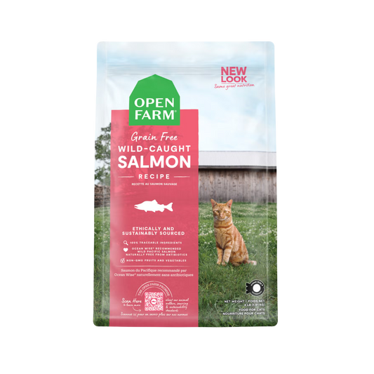 Open Farm Wild-Caught Salmon Grain-Free Cat Kibble