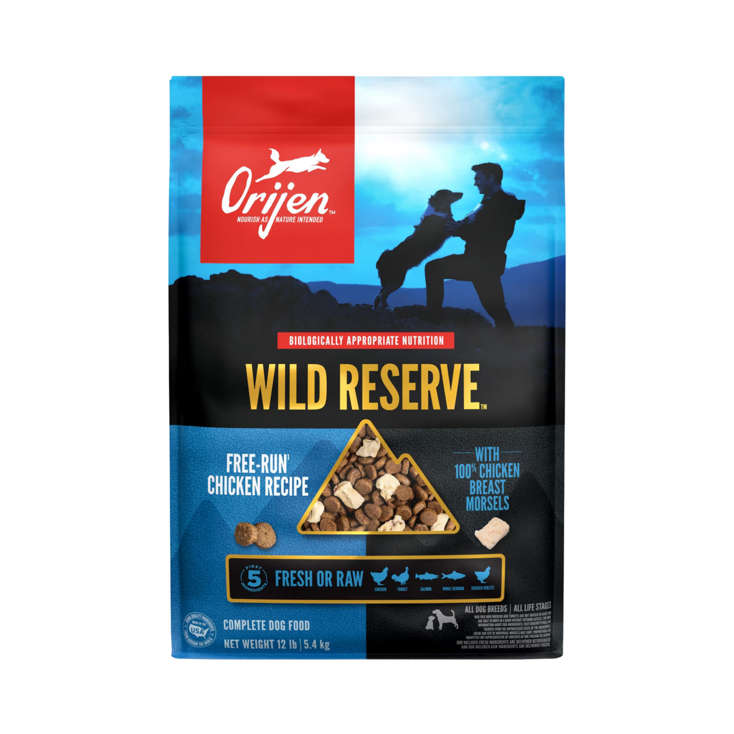 Orijen Wild Reserve Free-Run Chicken Dry Dog Food