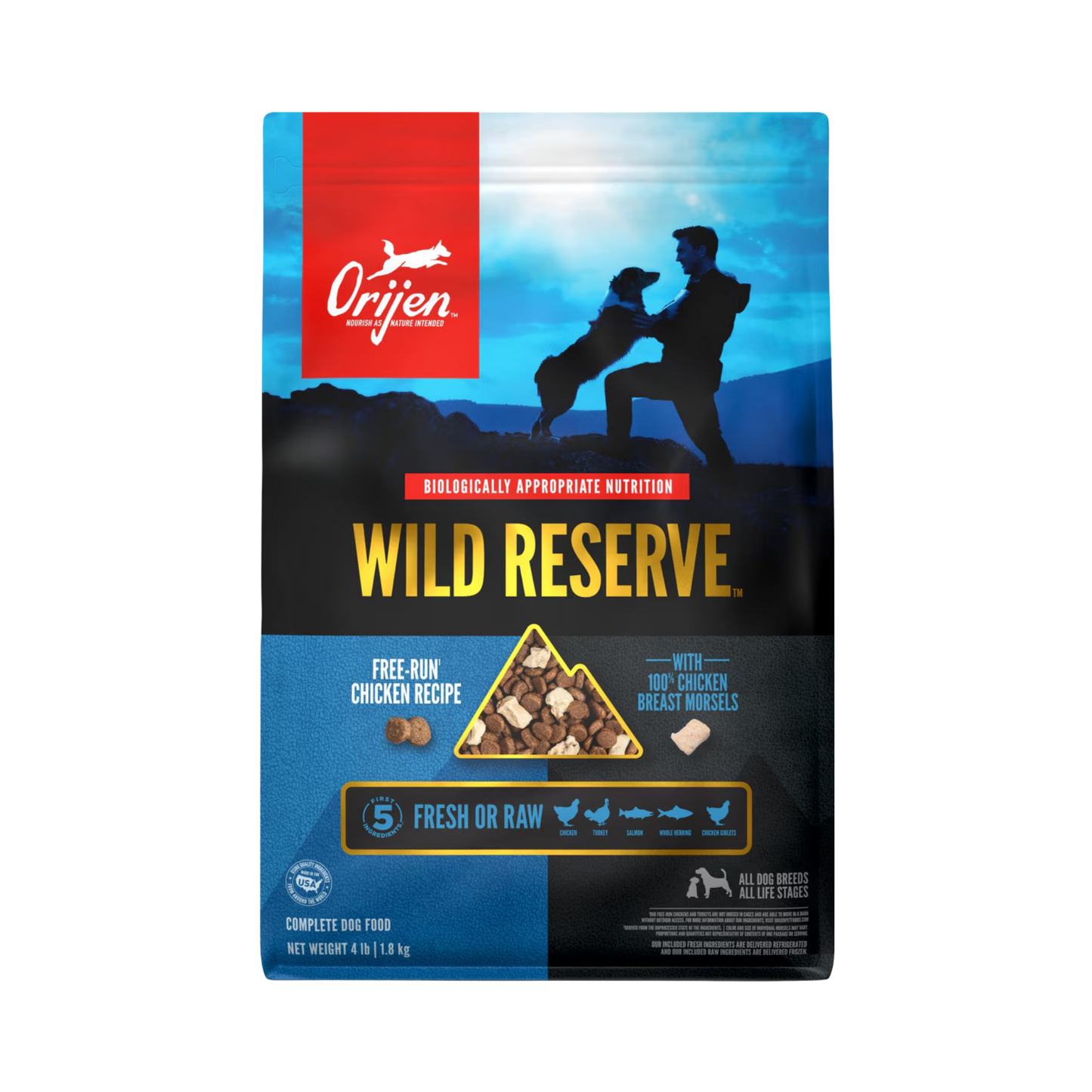 Orijen Wild Reserve Free-Run Chicken Dry Dog Food