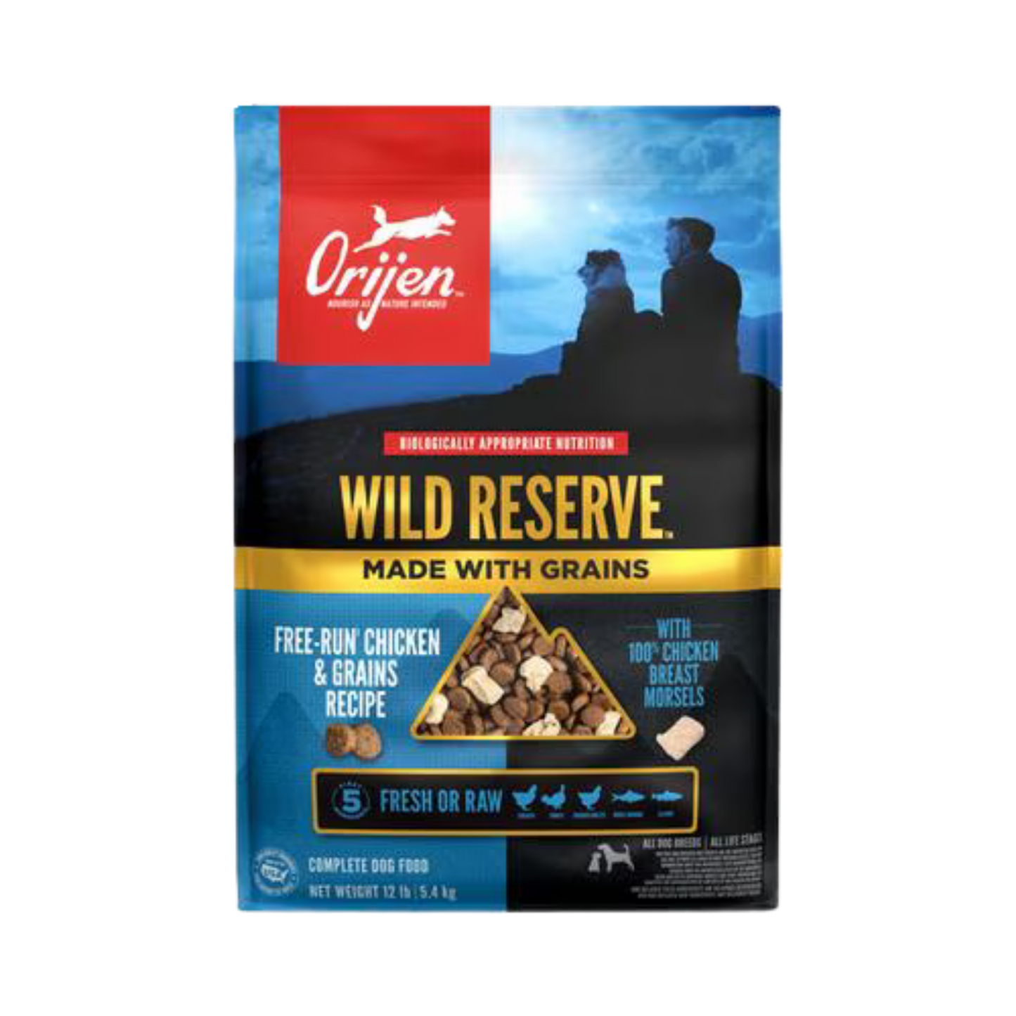 Orijen Wild Reserve Free-Run Chicken & Grains Dry Dog Food
