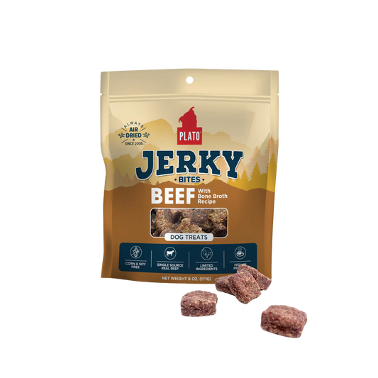 Plato Beef with Bone Broth Jerky Bites