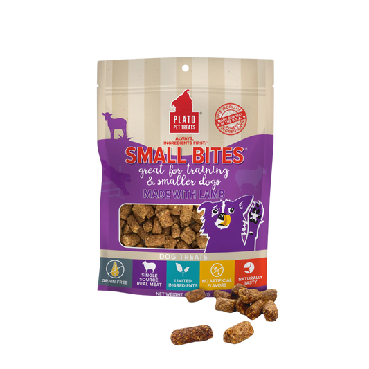 Plato Small Bites With Lamb Dog Treats