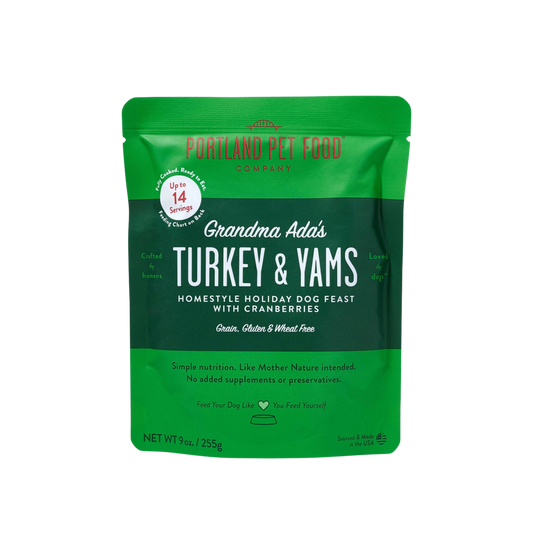 Portland Pet Food Company Grandma Ada's Turkey & Yams for Dogs