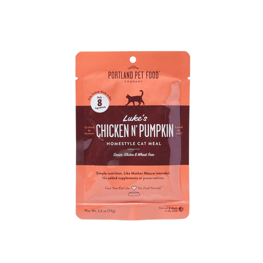 Portland Pet Food Company Luke's Chicken N' Pumpkin for Cats