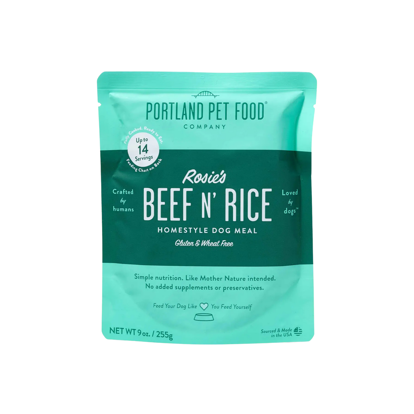 Portland Pet Food Company Rosie's Beef N' Rice for Dogs
