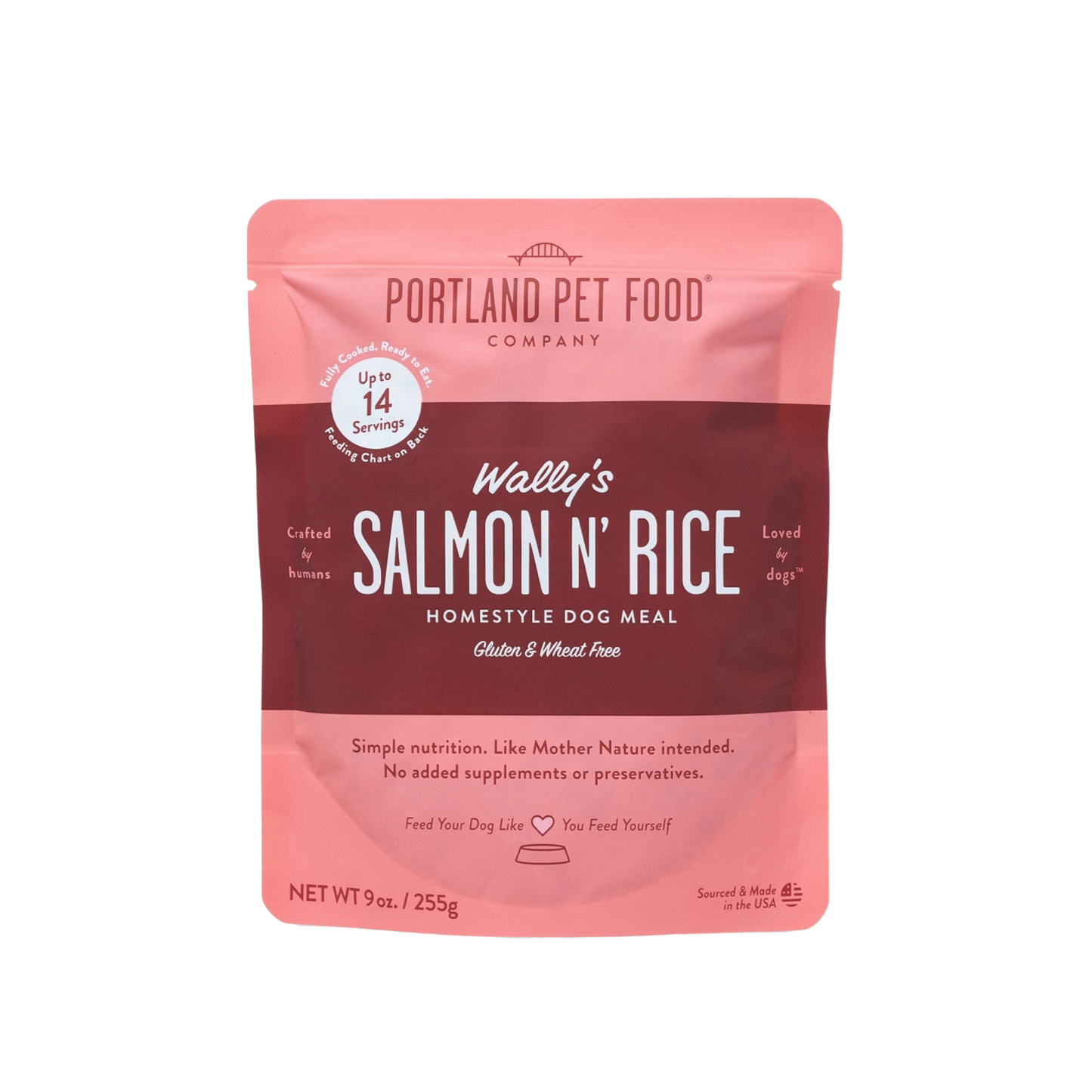 Portland Pet Food Company Wally’s Salmon N’ Rice for Dogs