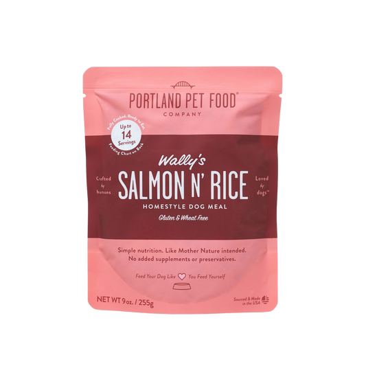 Portland Pet Food Company Wally’s Salmon N’ Rice for Dogs