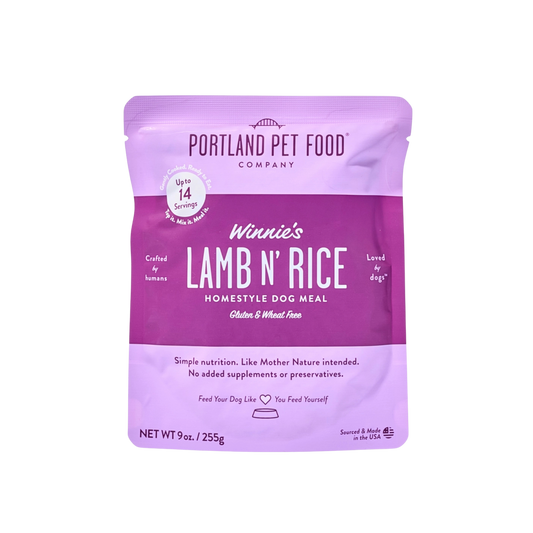 Portland Pet Food Company Winnie's Lamb N' Rice for Dogs