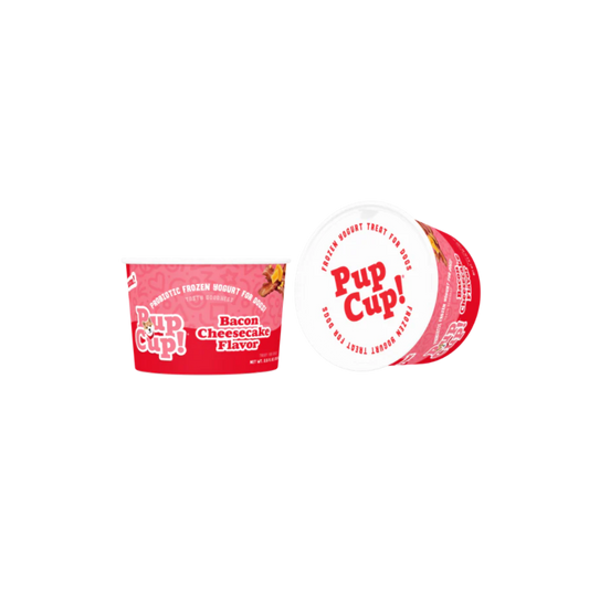 Pup Cup Bacon Cheesecake Probiotic Frozen Yogurt for Dogs