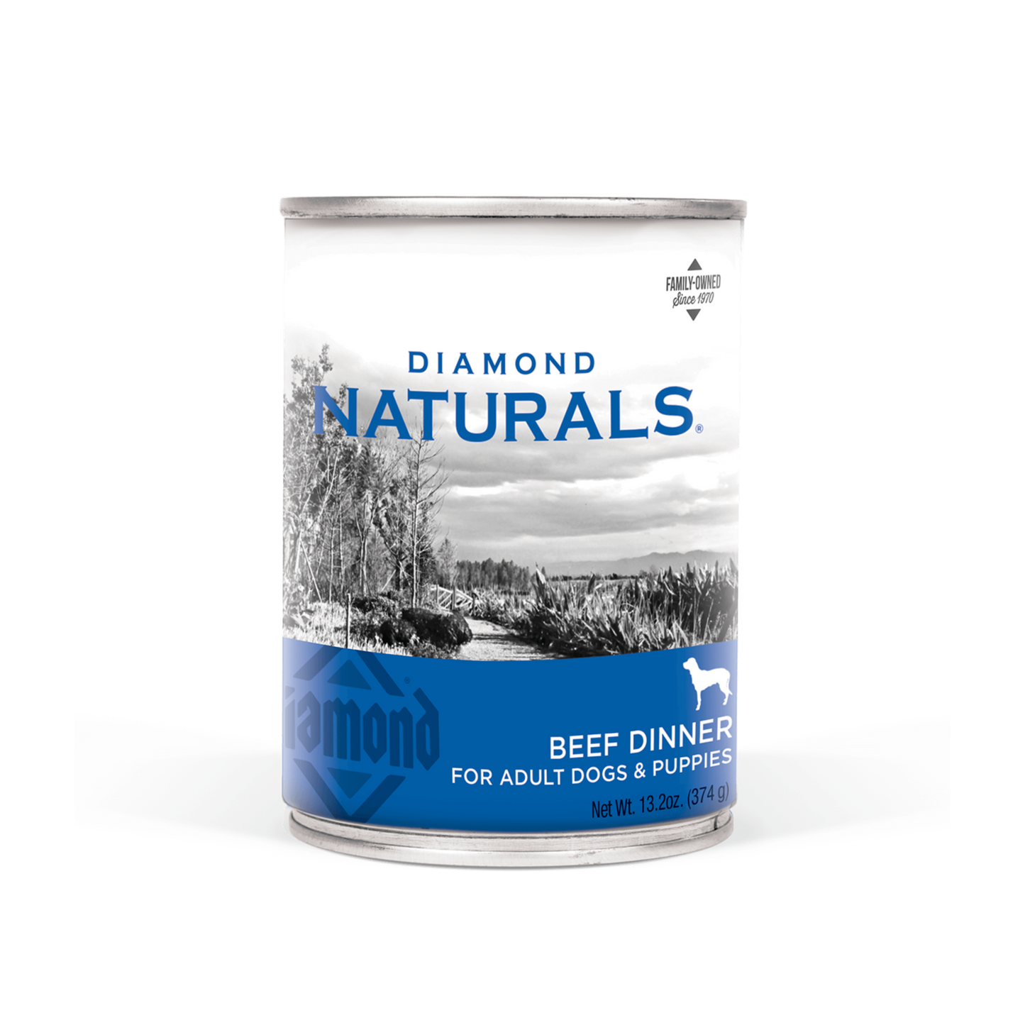 Diamond Naturals Beef Dinner for Adult Dogs and Puppies - Pups & Cubs Premium Pet Food