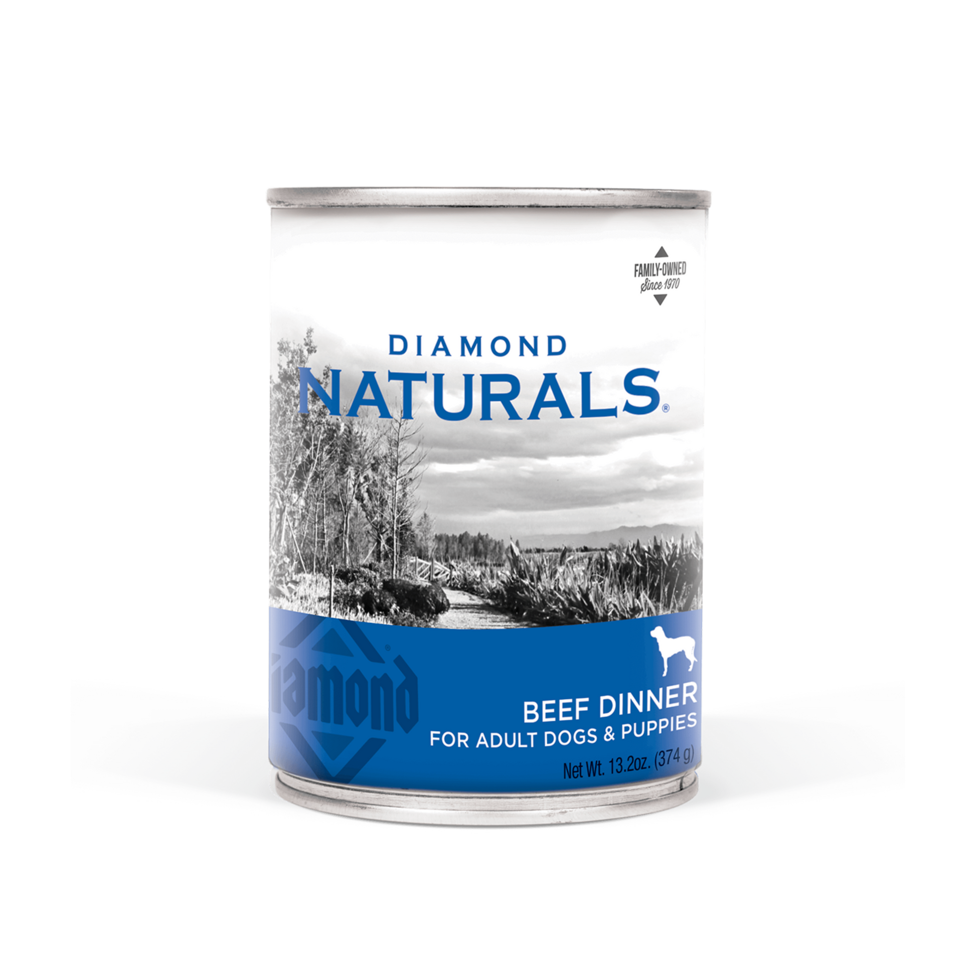 Diamond Naturals Beef Dinner for Adult Dogs and Puppies - Pups & Cubs Premium Pet Food