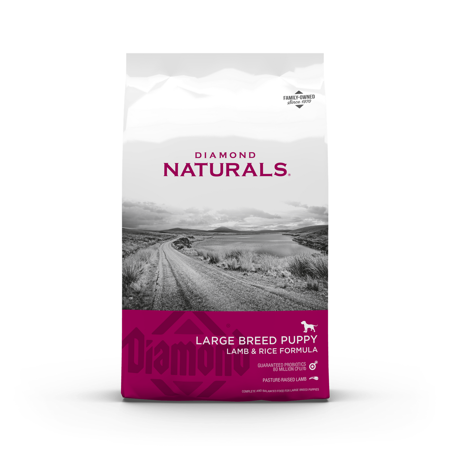 Diamond Naturals Large Breed Puppy Lamb and Rice Formula - Pups & Cubs Premium Pet Food