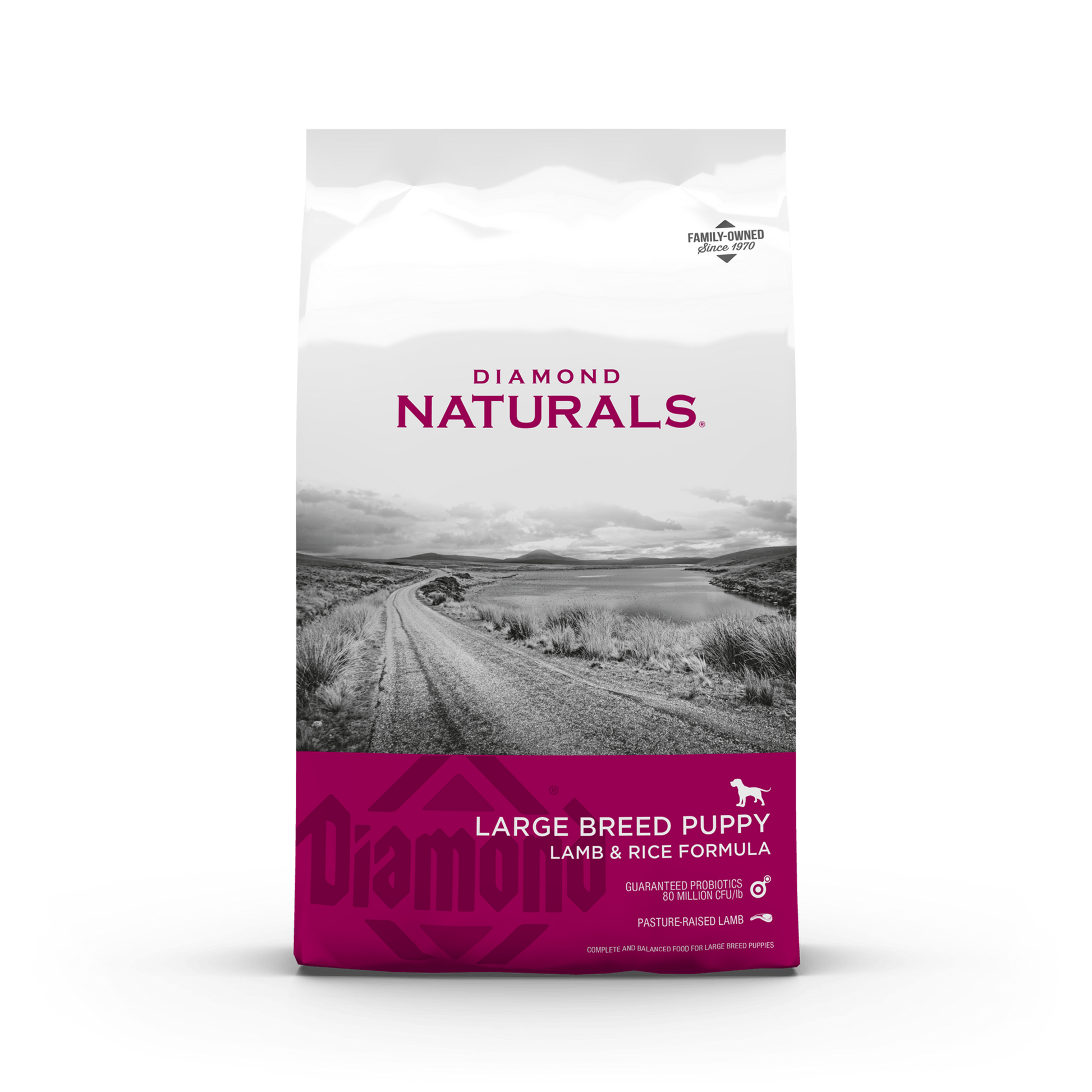 Diamond Naturals Large Breed Puppy Lamb and Rice Formula - Pups & Cubs Premium Pet Food