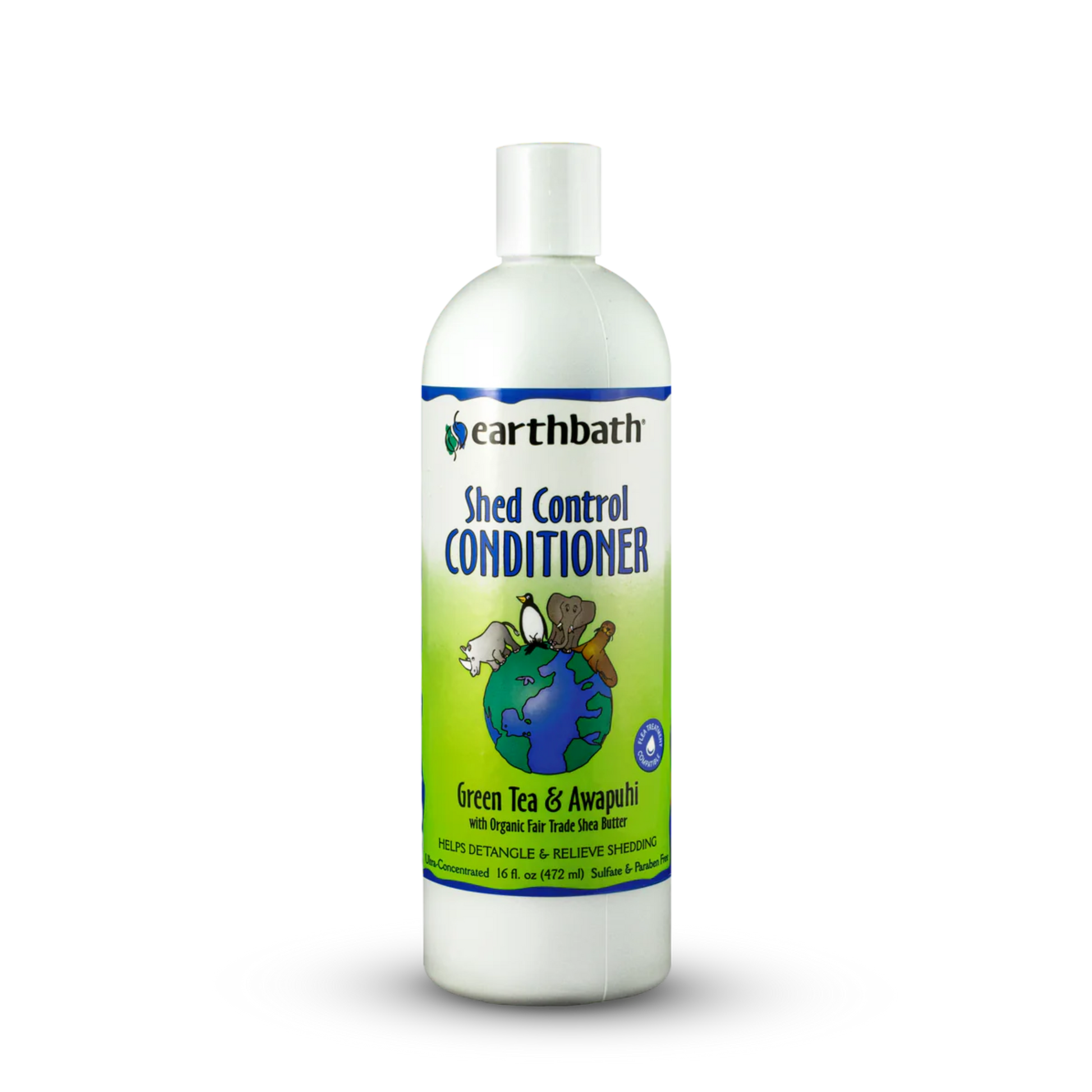 Earthbath Shed Control Conditioner: Green Tea & Awapuhi - Pups & Cubs Premium Pet Food