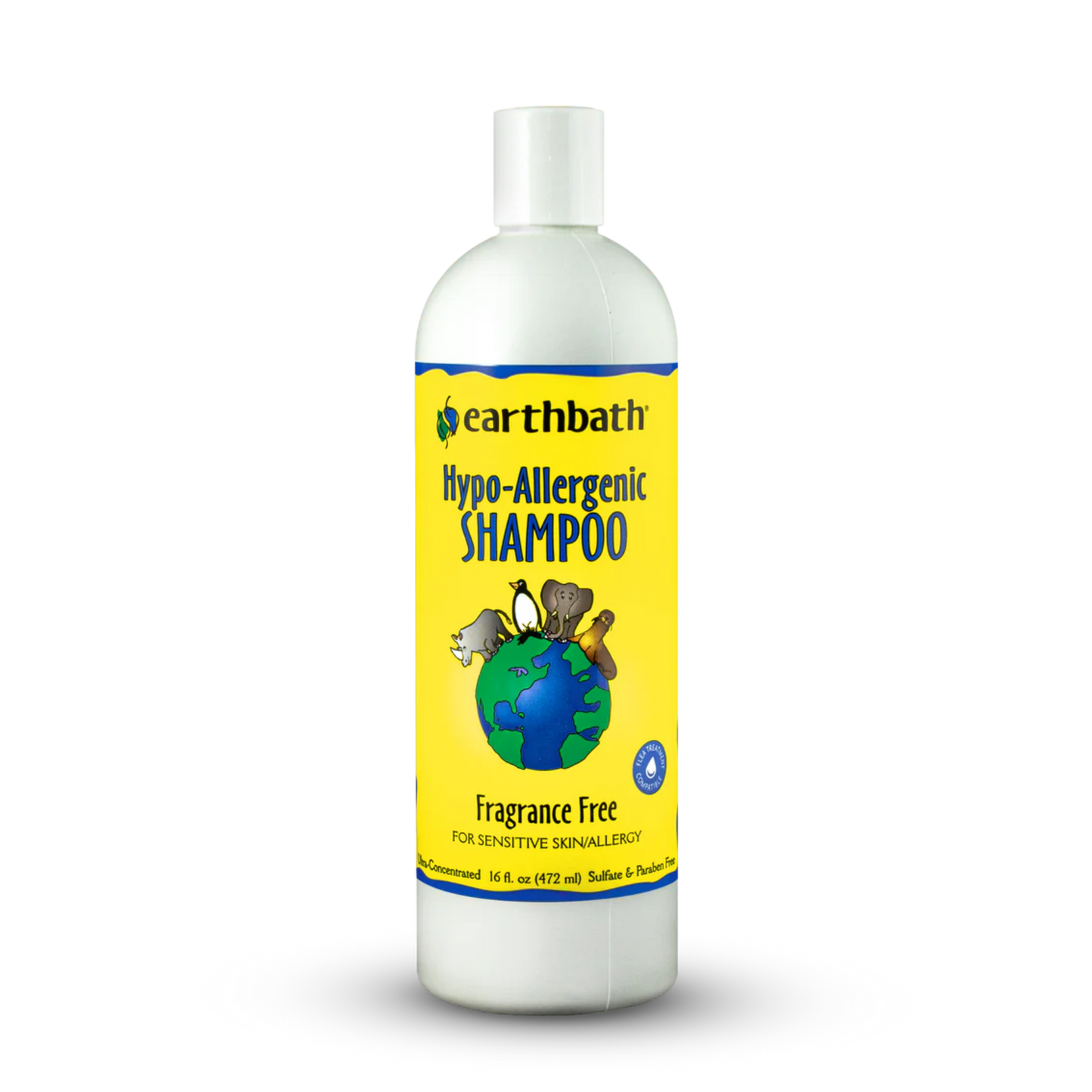 Earthbath Hypoallergenic Shampoo - Fragrance Free - Pups & Cubs Premium Pet Food