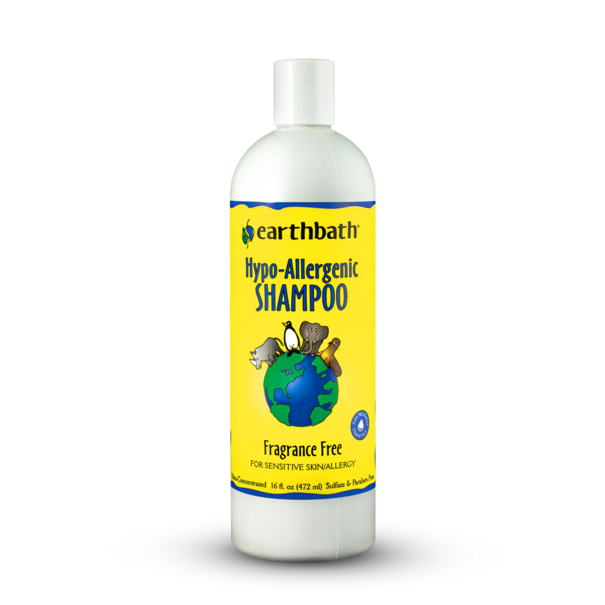 Earthbath Hypoallergenic Shampoo - Fragrance Free - Pups & Cubs Premium Pet Food