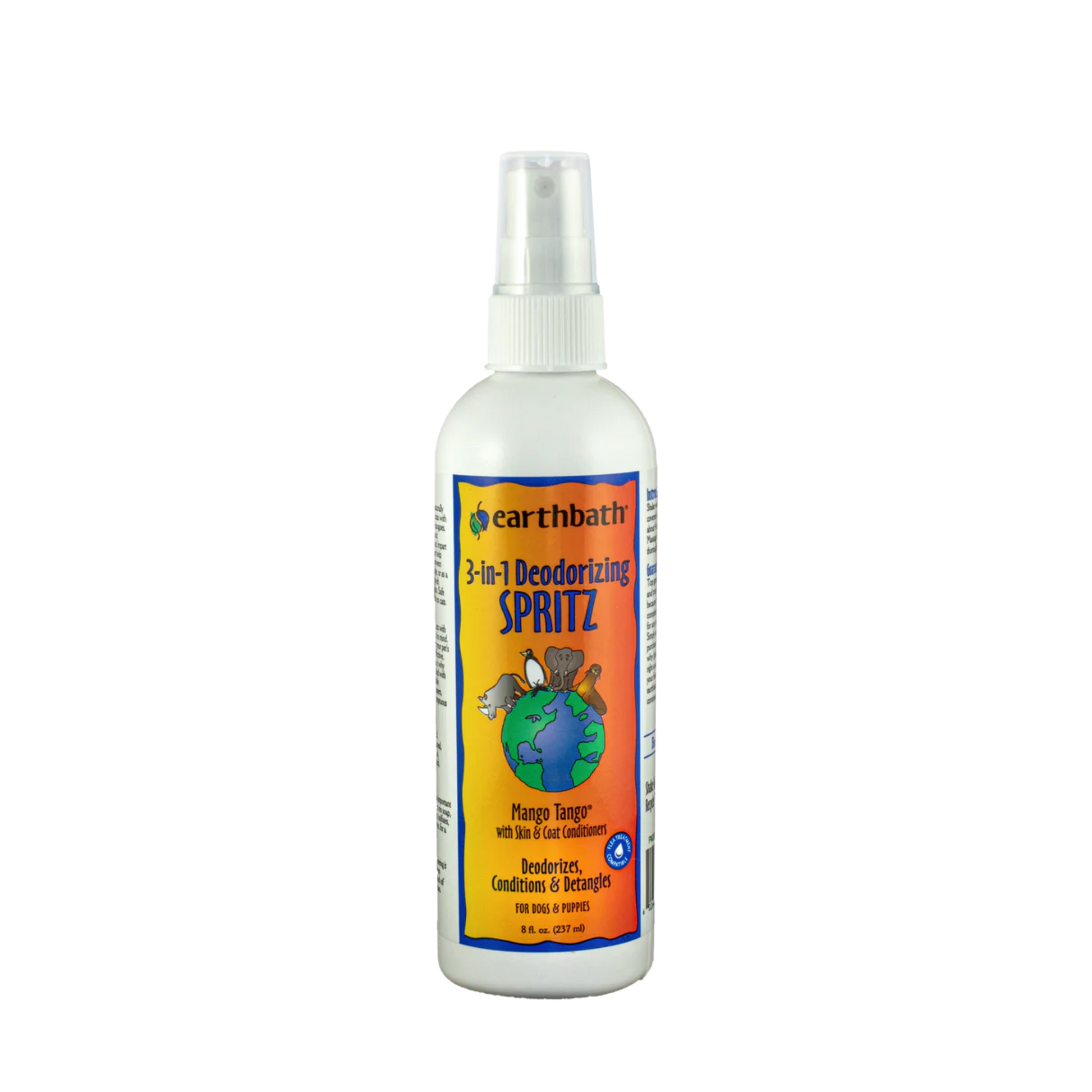 Earthbath 3-in-1 Deodorizing Spritz: Mango Tango - Pups & Cubs Premium Pet Food