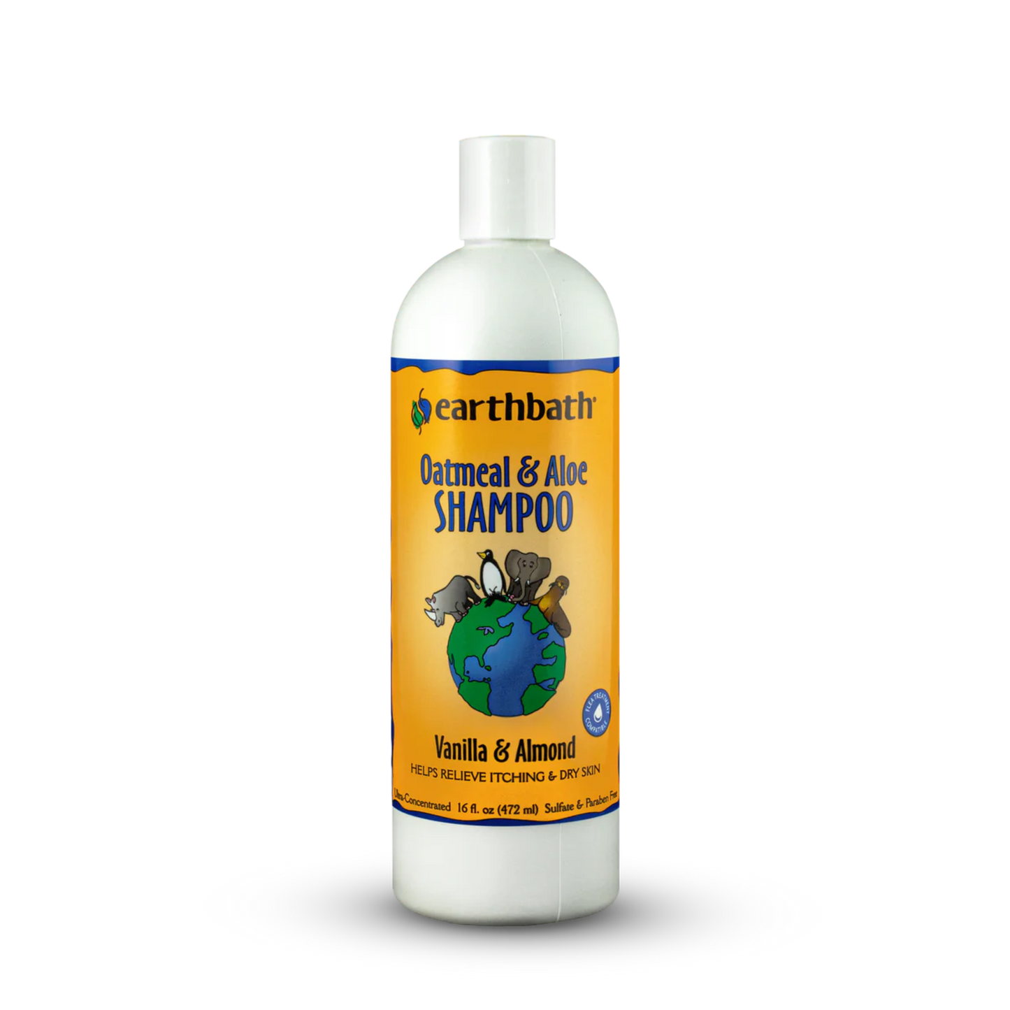 Earthbath Oatmeal & Aloe Shampoo: Vanilla & Almond - Pups & Cubs Premium Pet Food