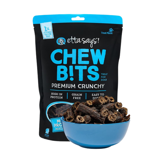Etta Says Premium Chunky Chew Bits: Mixed Proteins - Pups & Cubs Premium Pet Food