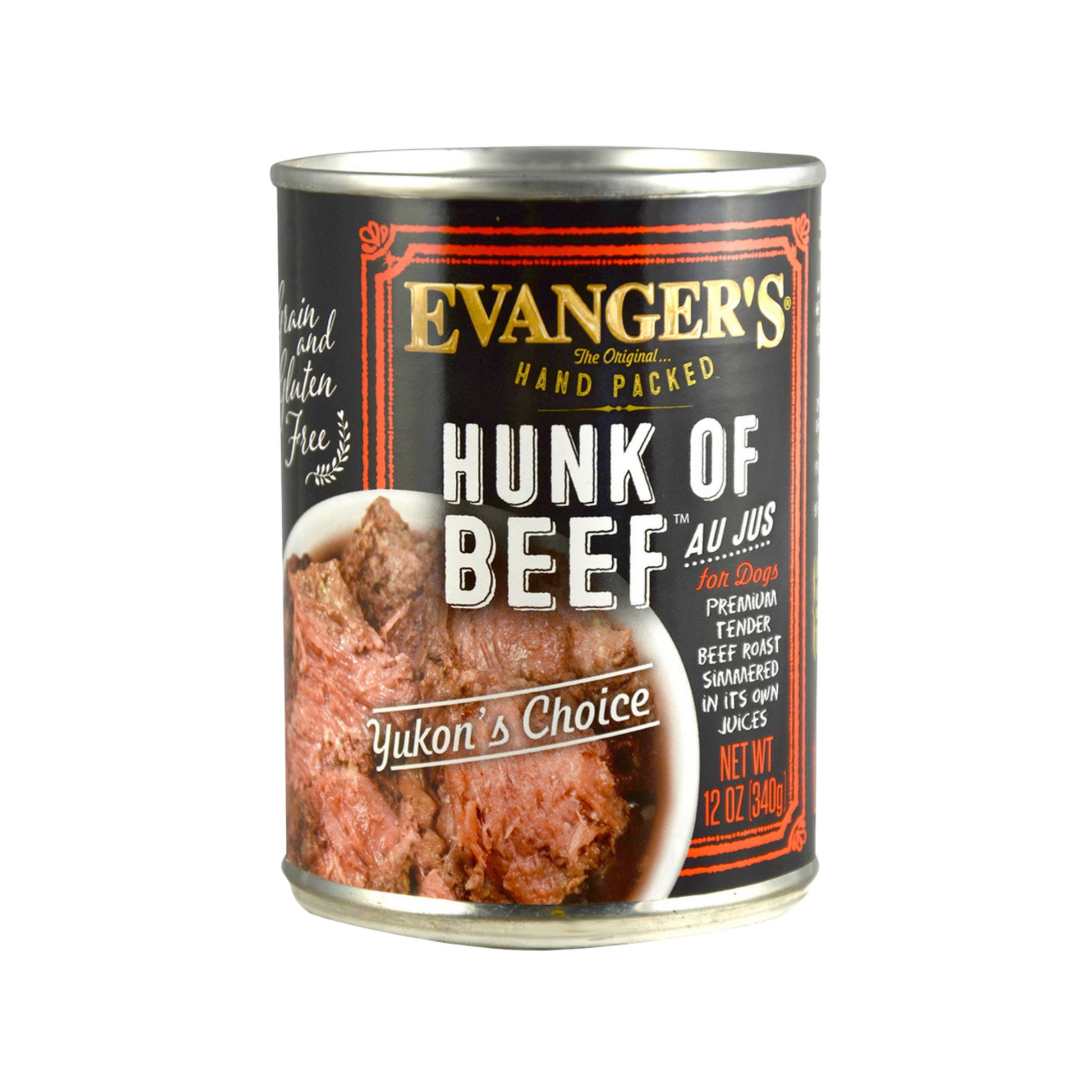 Evanger's Grain Free Hunk of Beef - Pups & Cubs Premium Pet Food