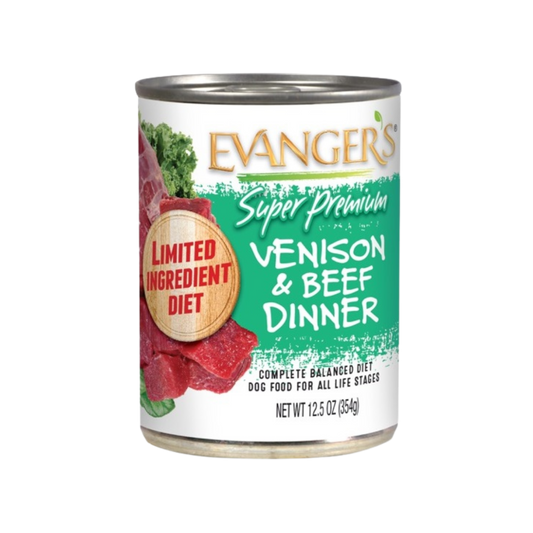 Evanger's Super Premium Venison & Beef Dinner