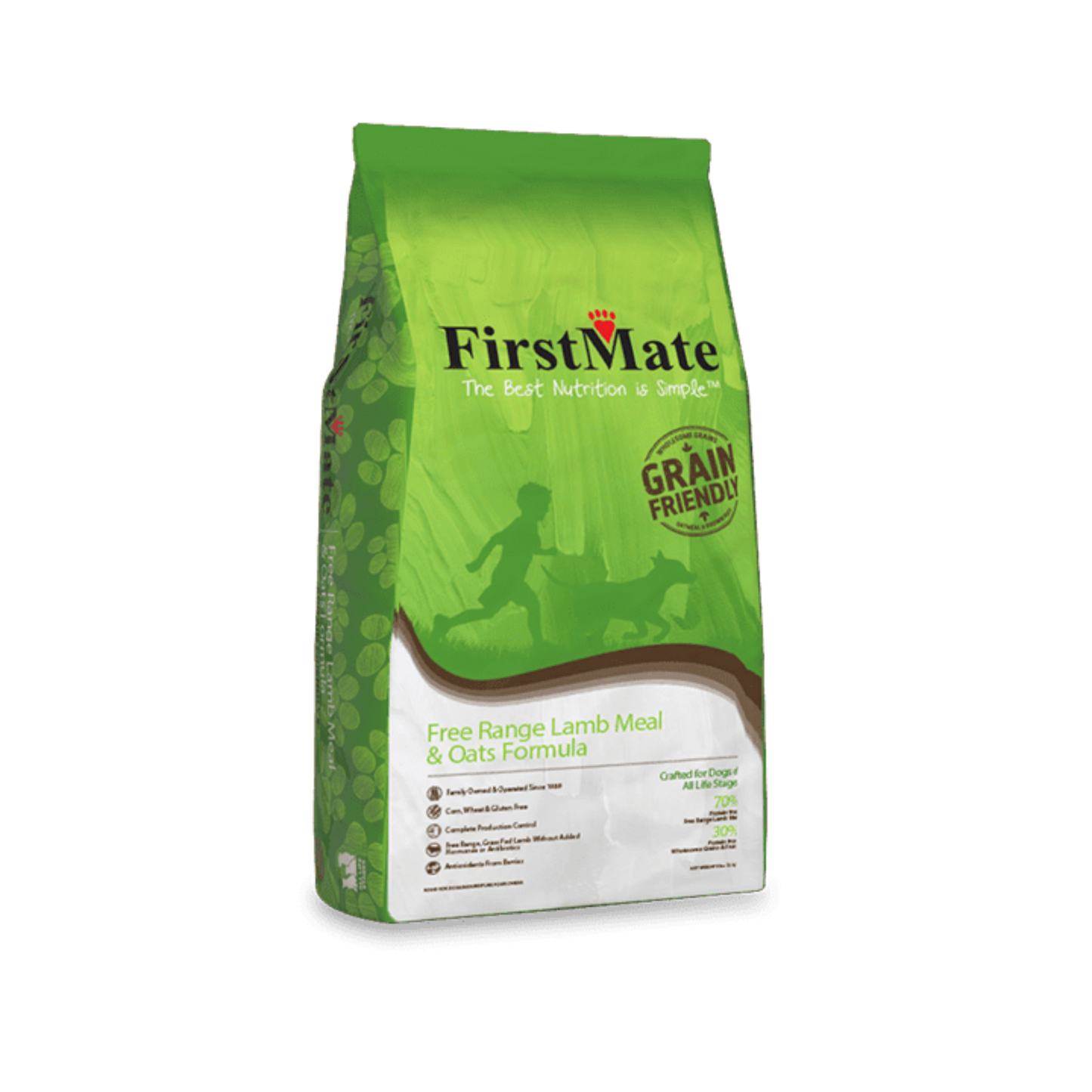 FirstMate Free Range Lamb & Oats Formula