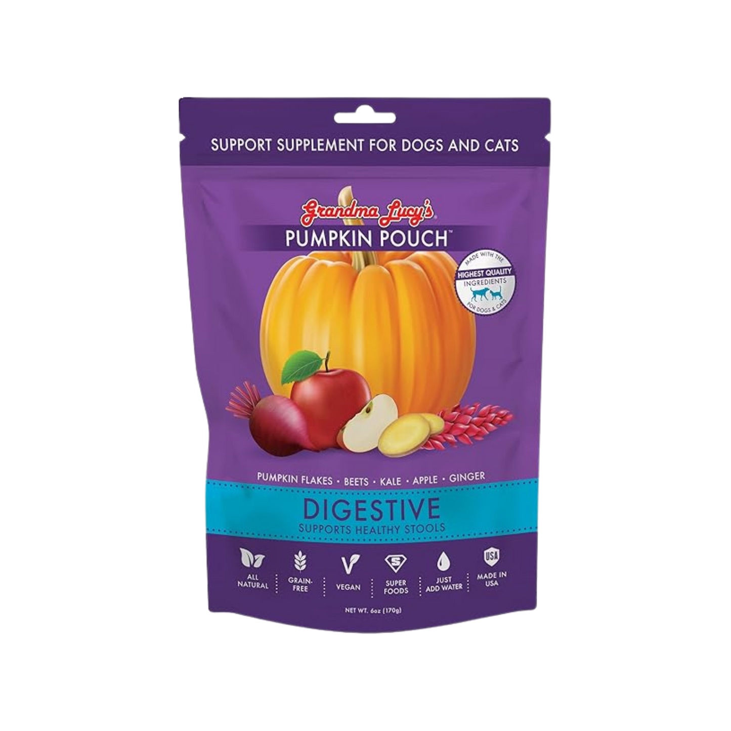 Grandma Lucy's Pumpkin Pouch Digestive
