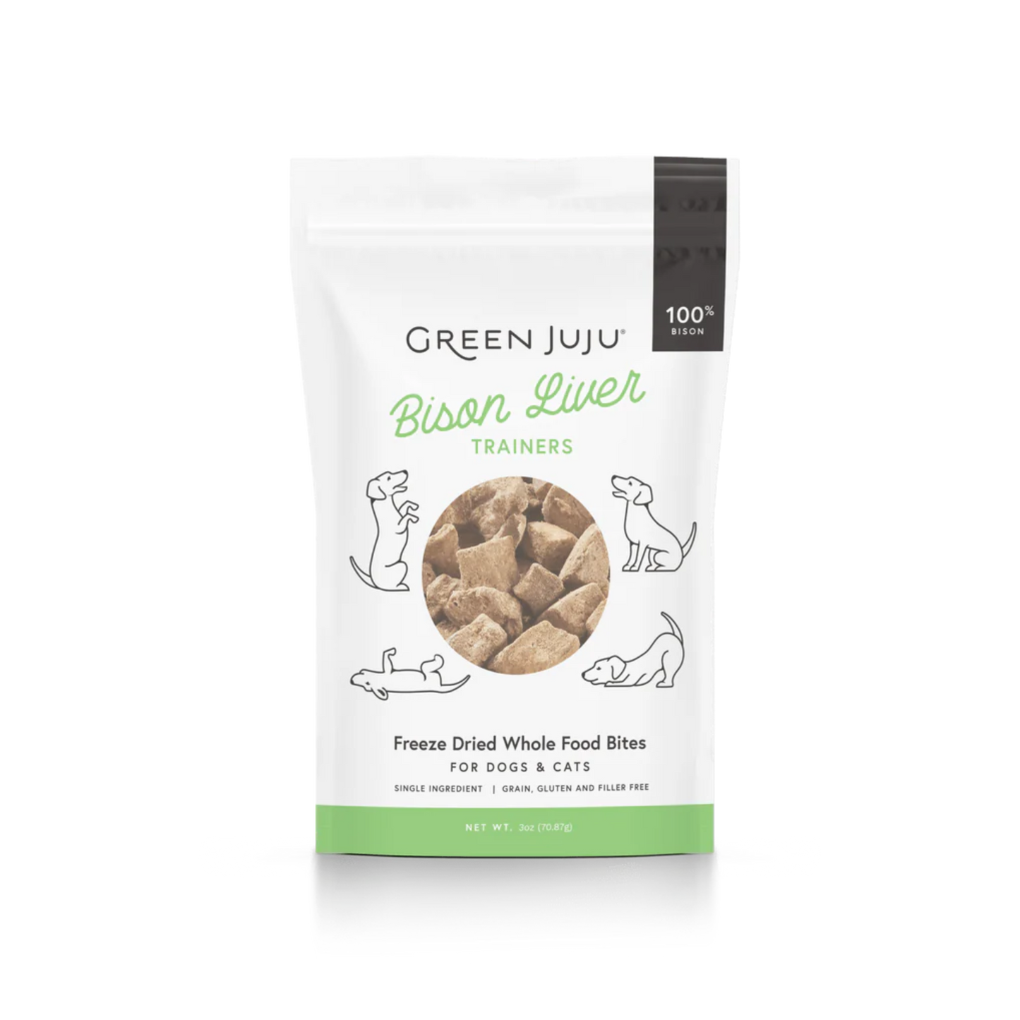 Green Juju Bison Liver Trainers