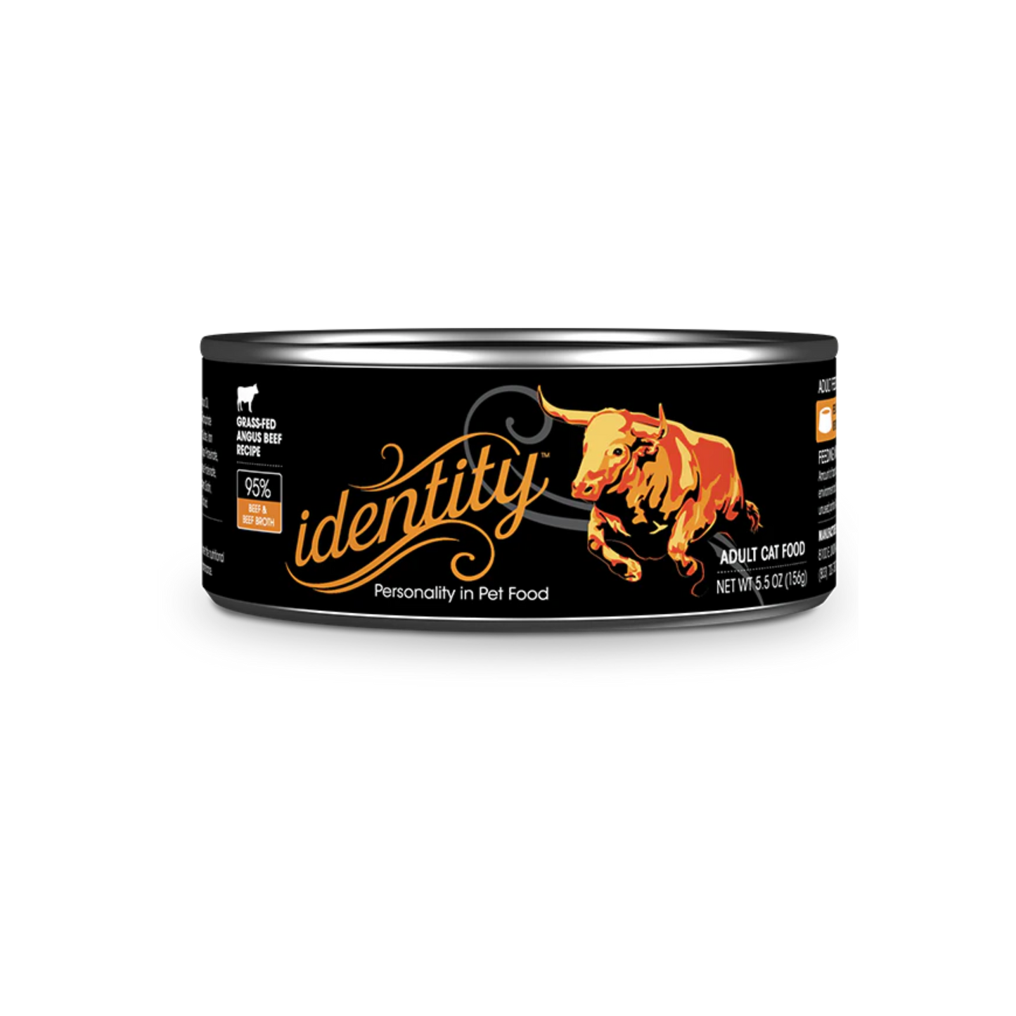 Identity Free-Range Angus Beef & Beef Broth Pâté Wet Cat Food