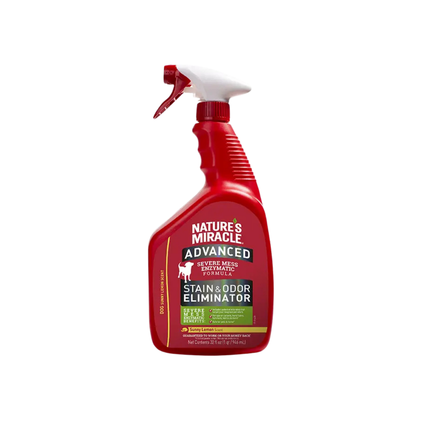 Nature's Miracle Advanced Stain and Odor Eliminator for Dogs - Sunny Lemon