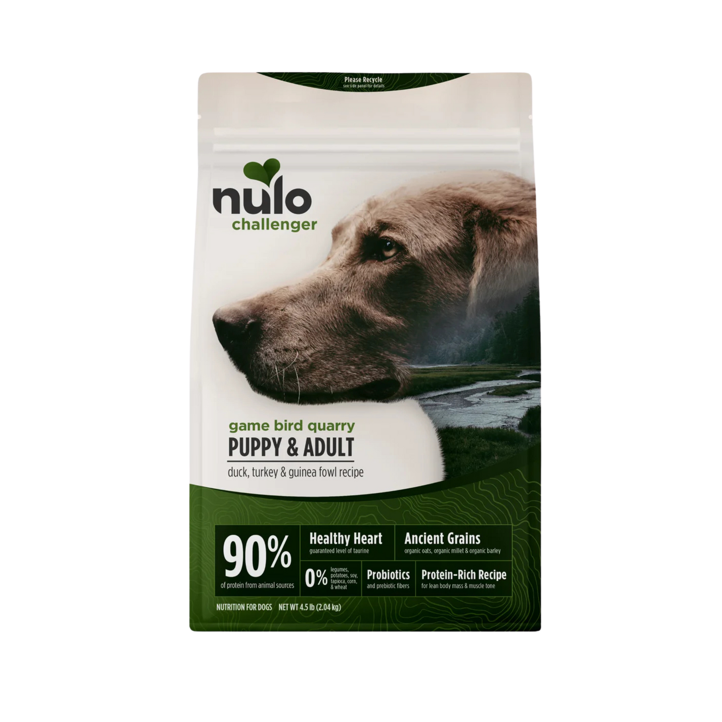 Nulo Challenger High-Protein Kibble Game Bird Quarry Duck, Turkey & Guinea Fowl