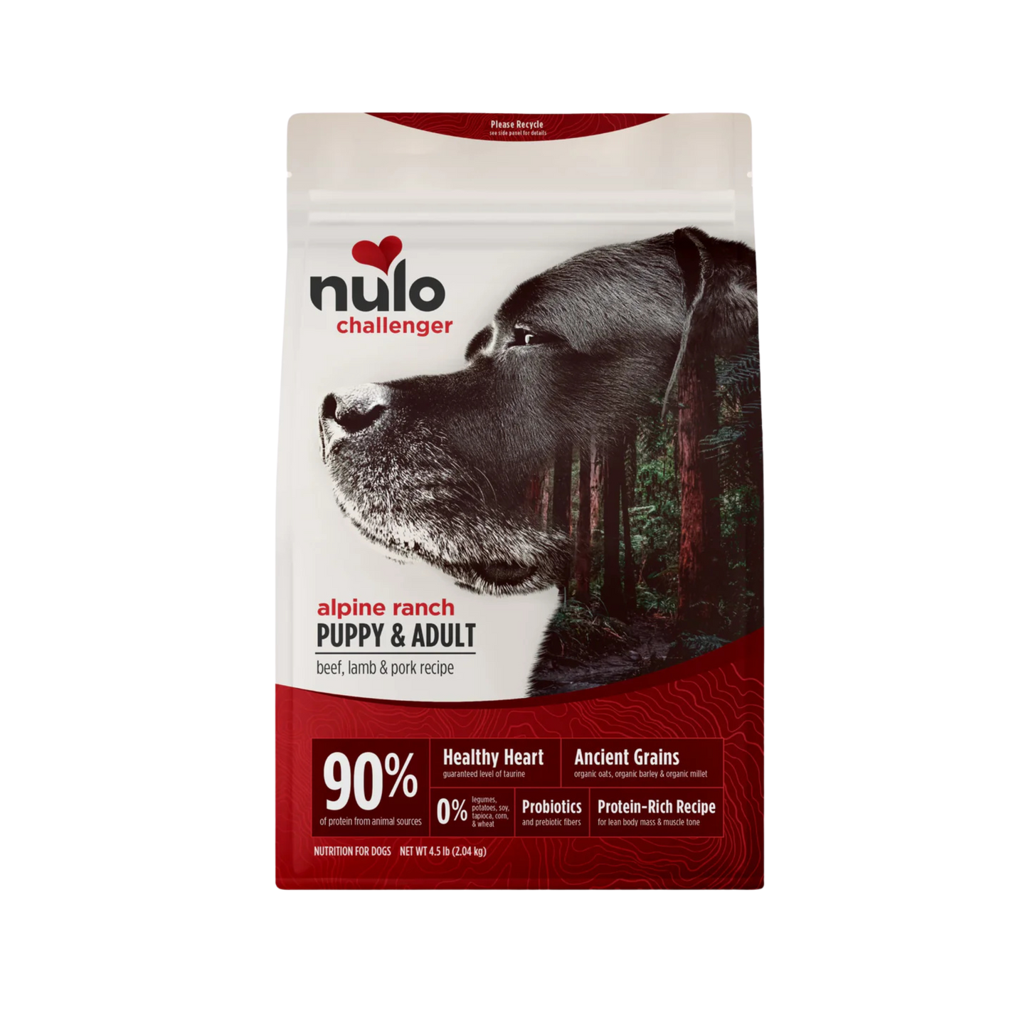Nulo Challenger High-Protein Kibble Alpine Ranch Beef, Lamb & Pork Recipe