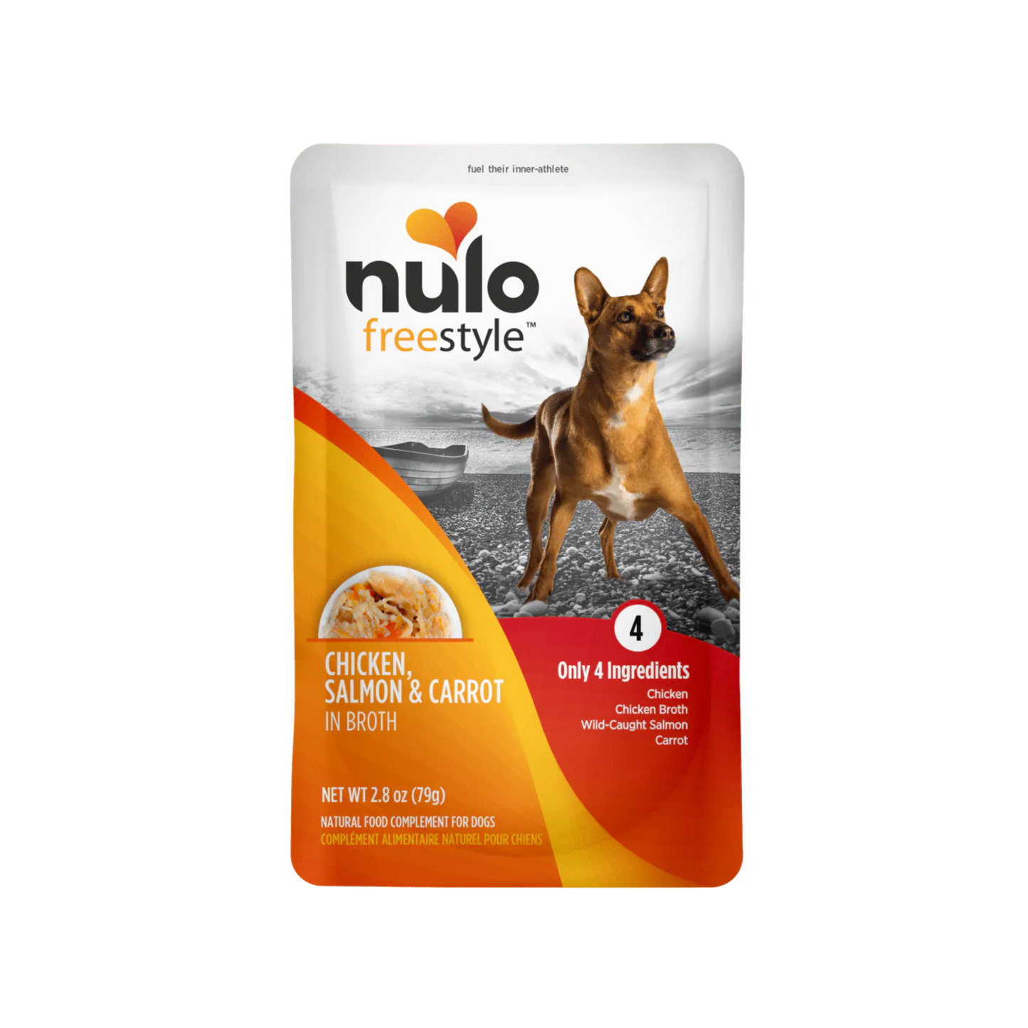Nulo FreeStyle Chicken, Salmon & Carrot In Broth Recipe