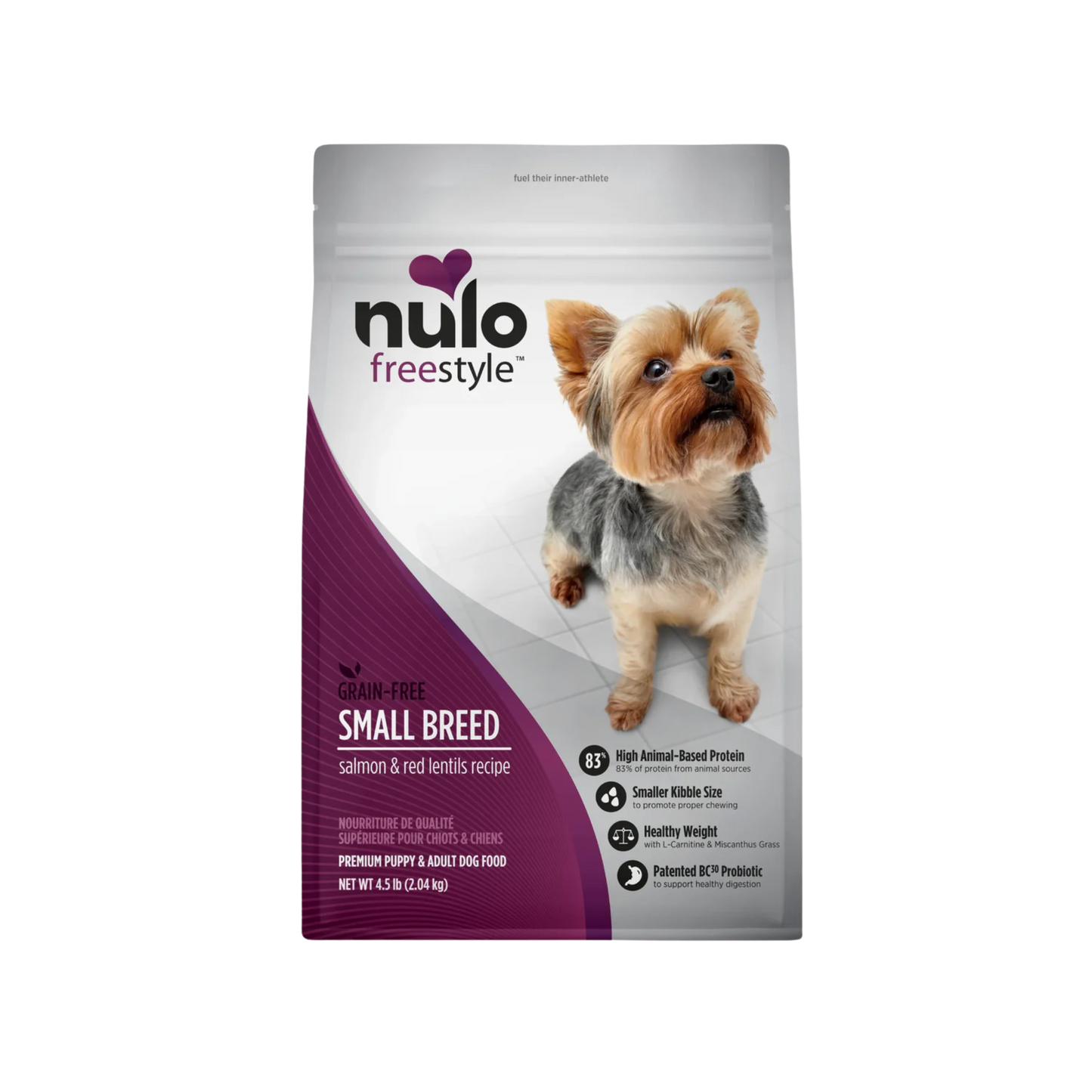 Nulo FreeStyle High-Protein Kibble For Small Breeds Salmon & Red Lentils Recipe