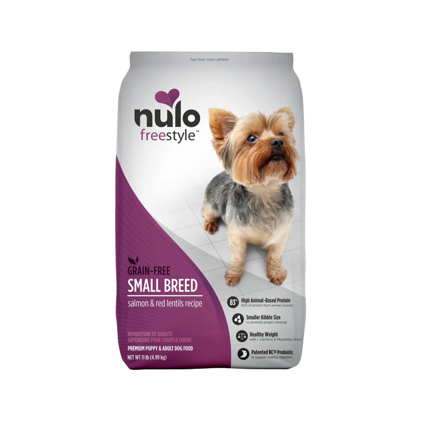 Nulo FreeStyle High-Protein Kibble For Small Breeds Salmon & Red Lentils Recipe