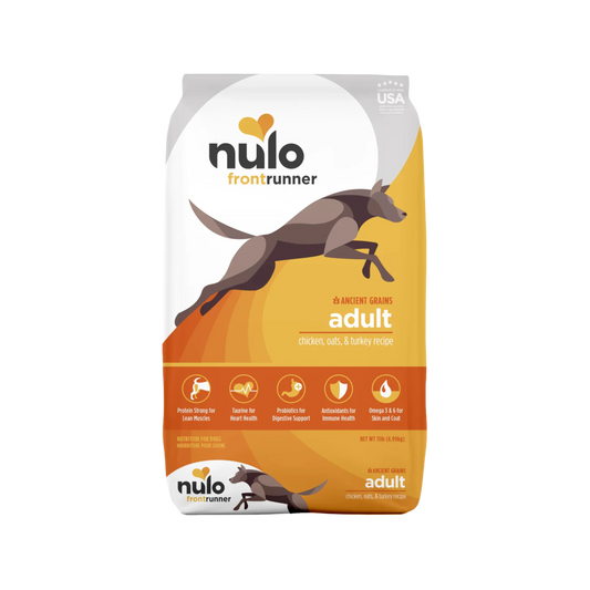 Nulo Frontrunner High-Protein Kibble Chicken, Oats & Turkey Recipe