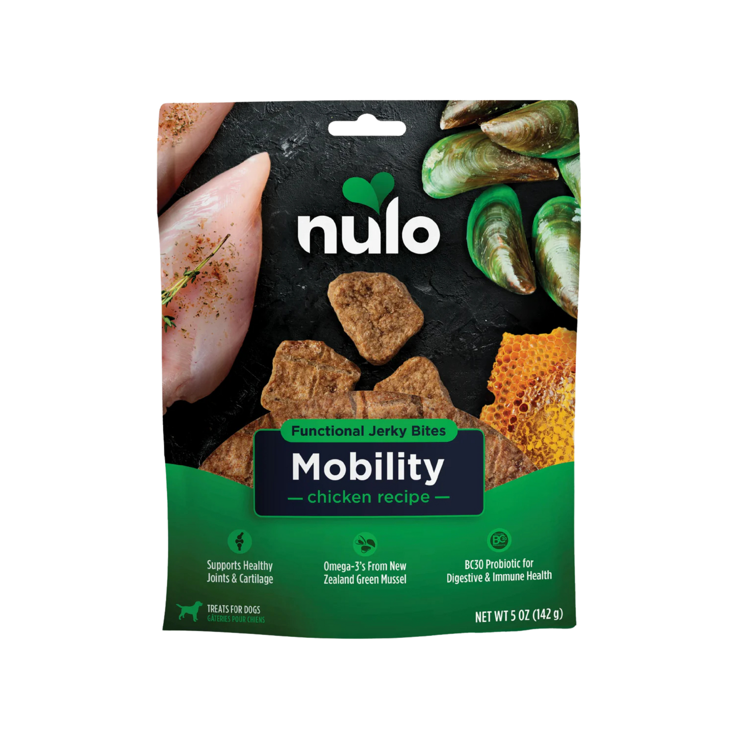 Nulo Functional Jerky Mobility Chicken Dog Treats