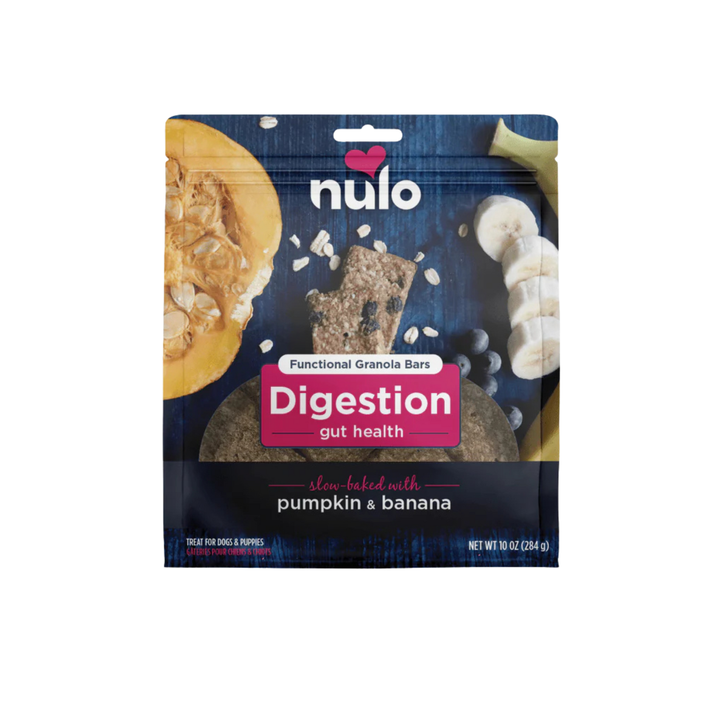 Nulo Digestion Gut Health Functional Granola Bars For Dogs