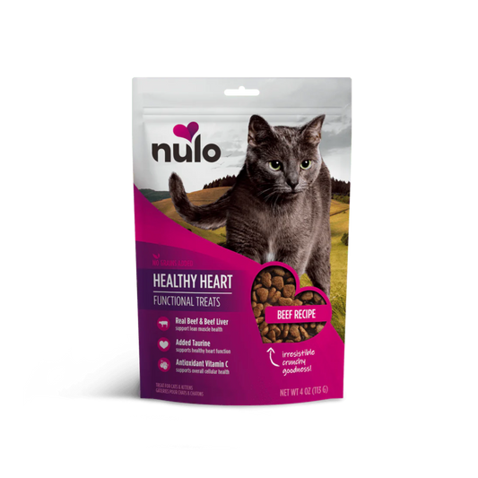 Nulo Healthy Heart Beef Recipe Functional Crunchy Cat Treats